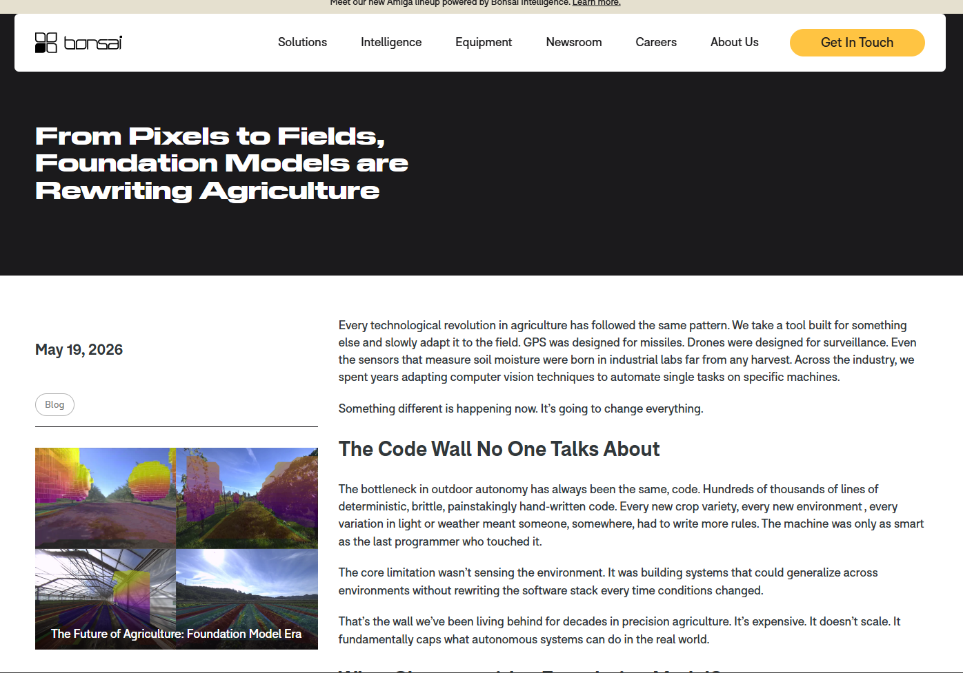 From Pixels to Fields