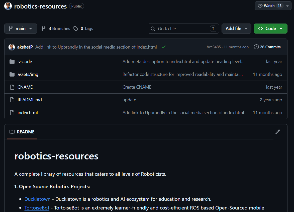 Ultimate Robotics Resources Library
